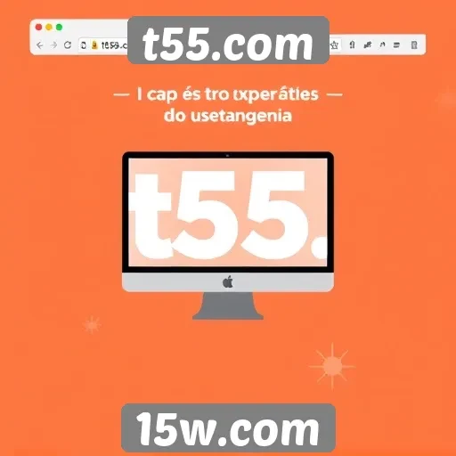 Avaliação da experiência do usuário no t55.com